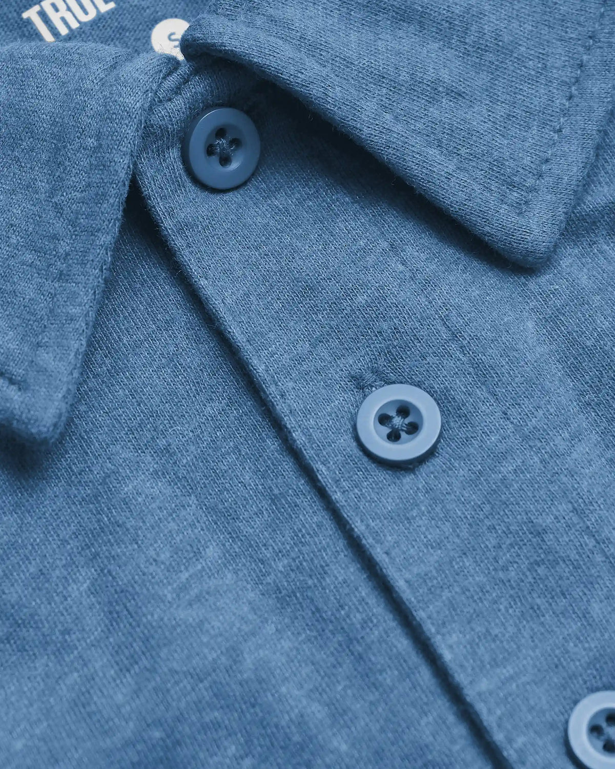 Dark Heather Blue Lake Classic Polo