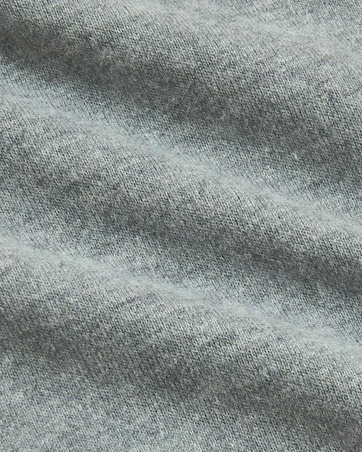 Boys' Heather Gray Classic Curved Hem Crew Neck