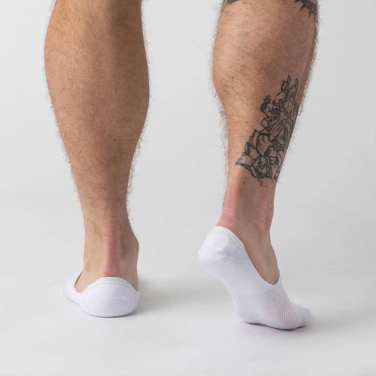 White No Show Socks 6-Pack