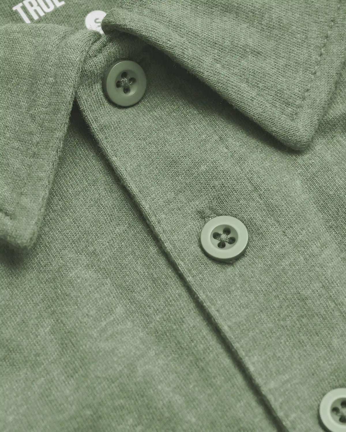 Dark Heather Bay Green Classic Polo