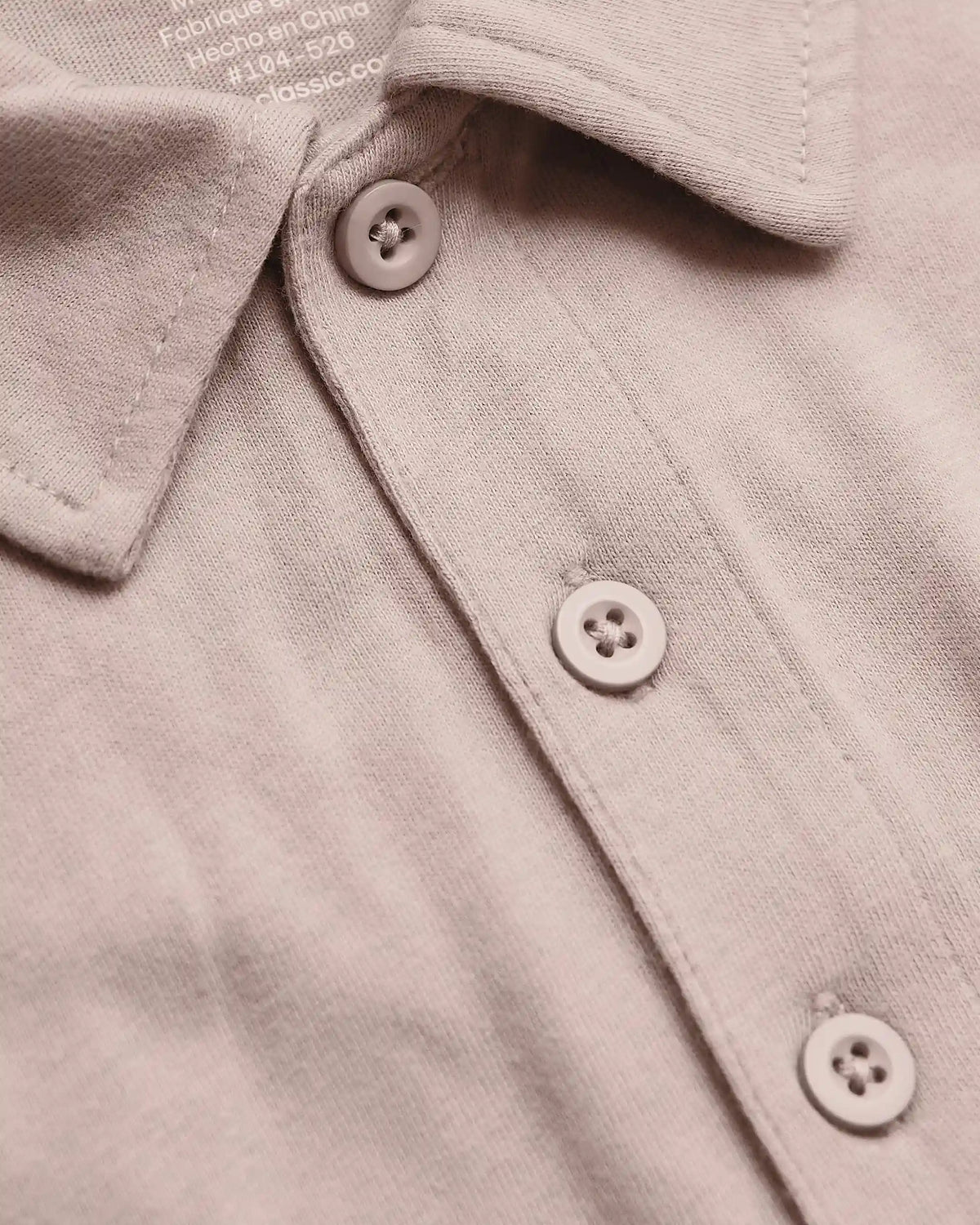 Light Heather Slate Mauve Classic Polo