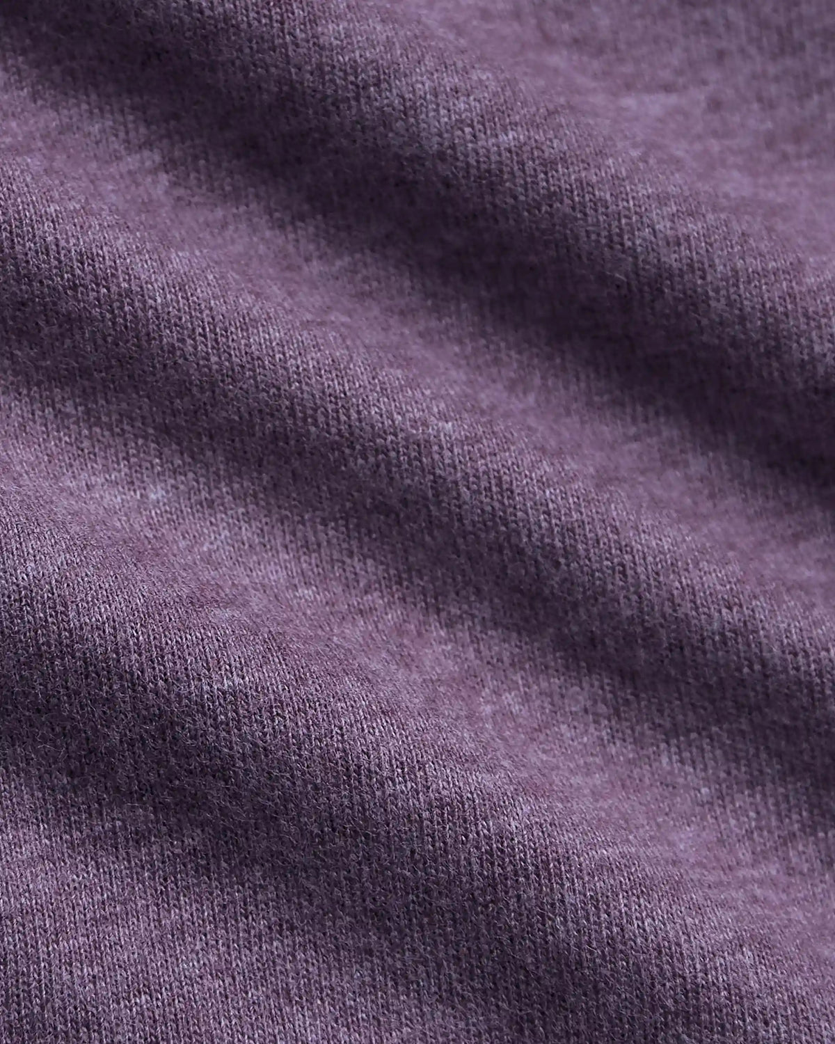 Dark Heather Plum Tall Classic V-Neck