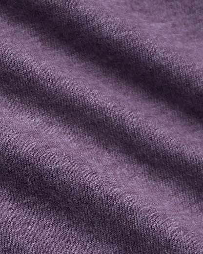Dark Heather Plum Tall Classic V-Neck