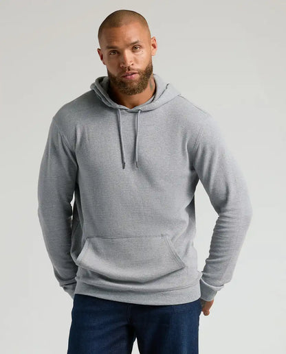 Heather Gray & Navy Waffle Hoodie 2-Pack