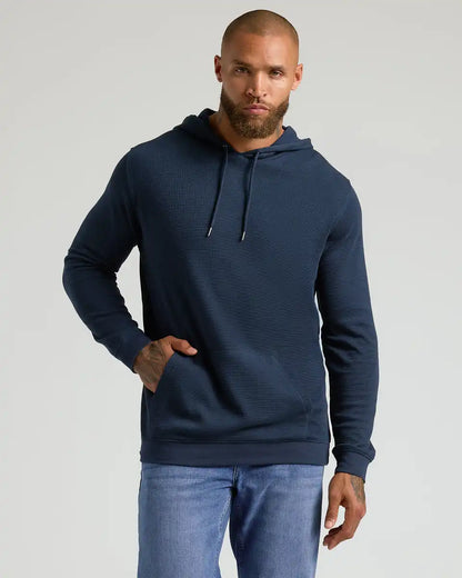 Heather Gray & Navy Waffle Hoodie 2-Pack