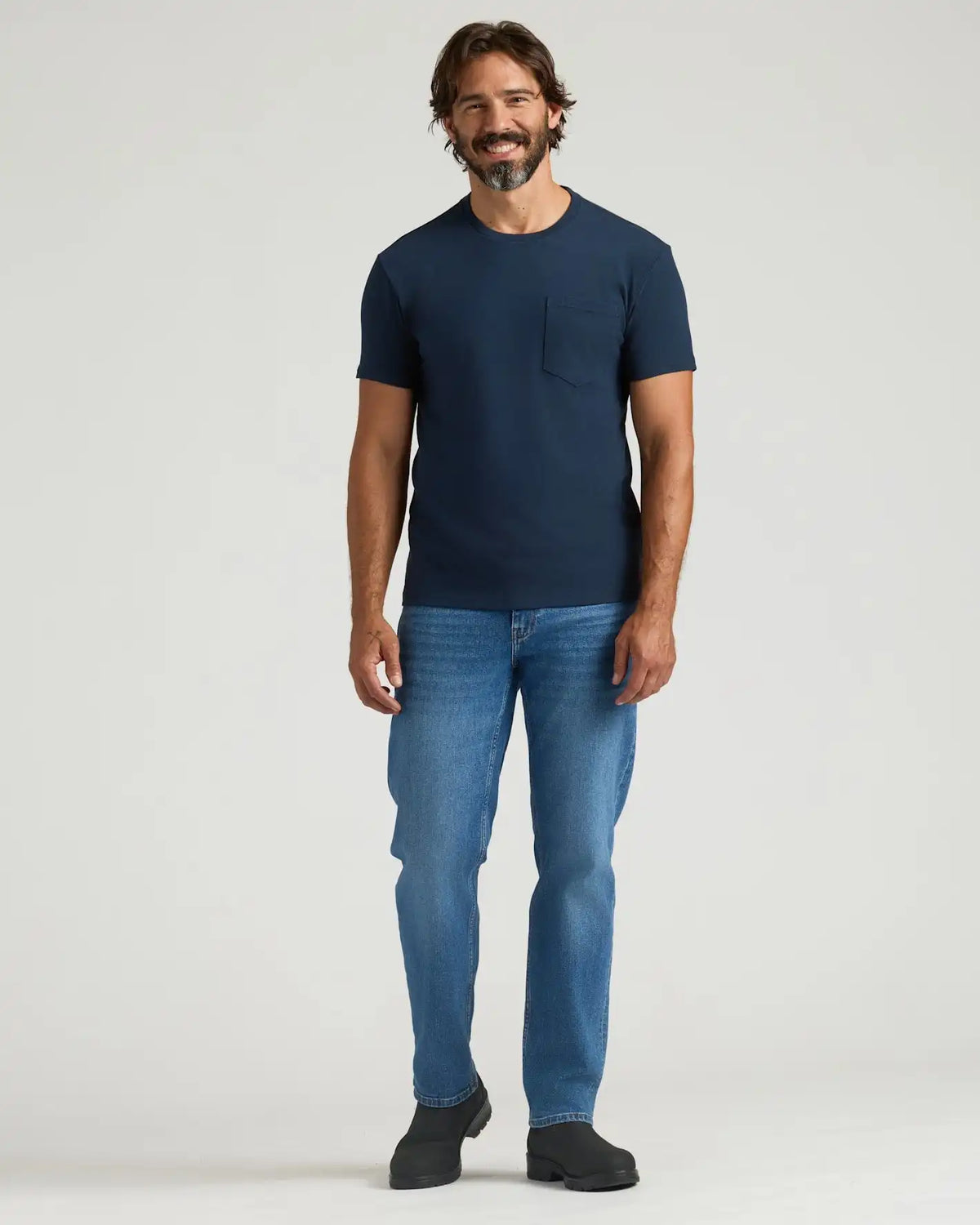 Navy Heavyweight Pocket Crew