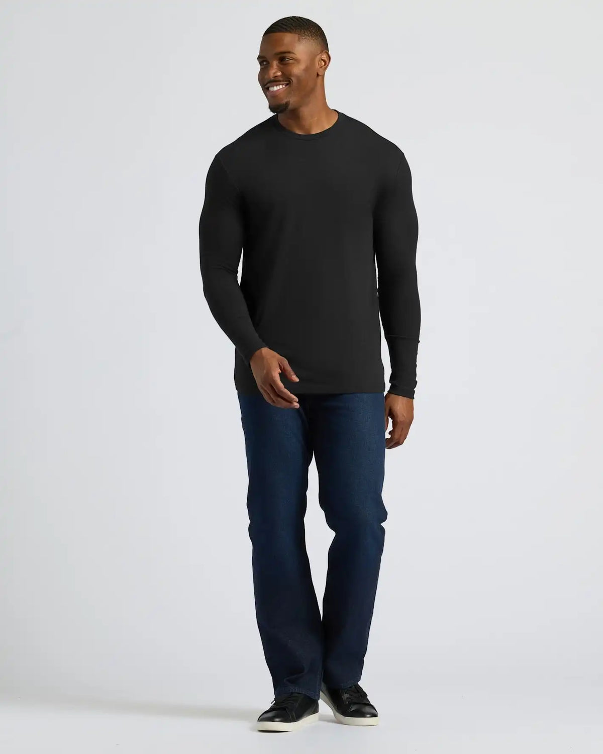 Black Tall Long Sleeve T-Shirt