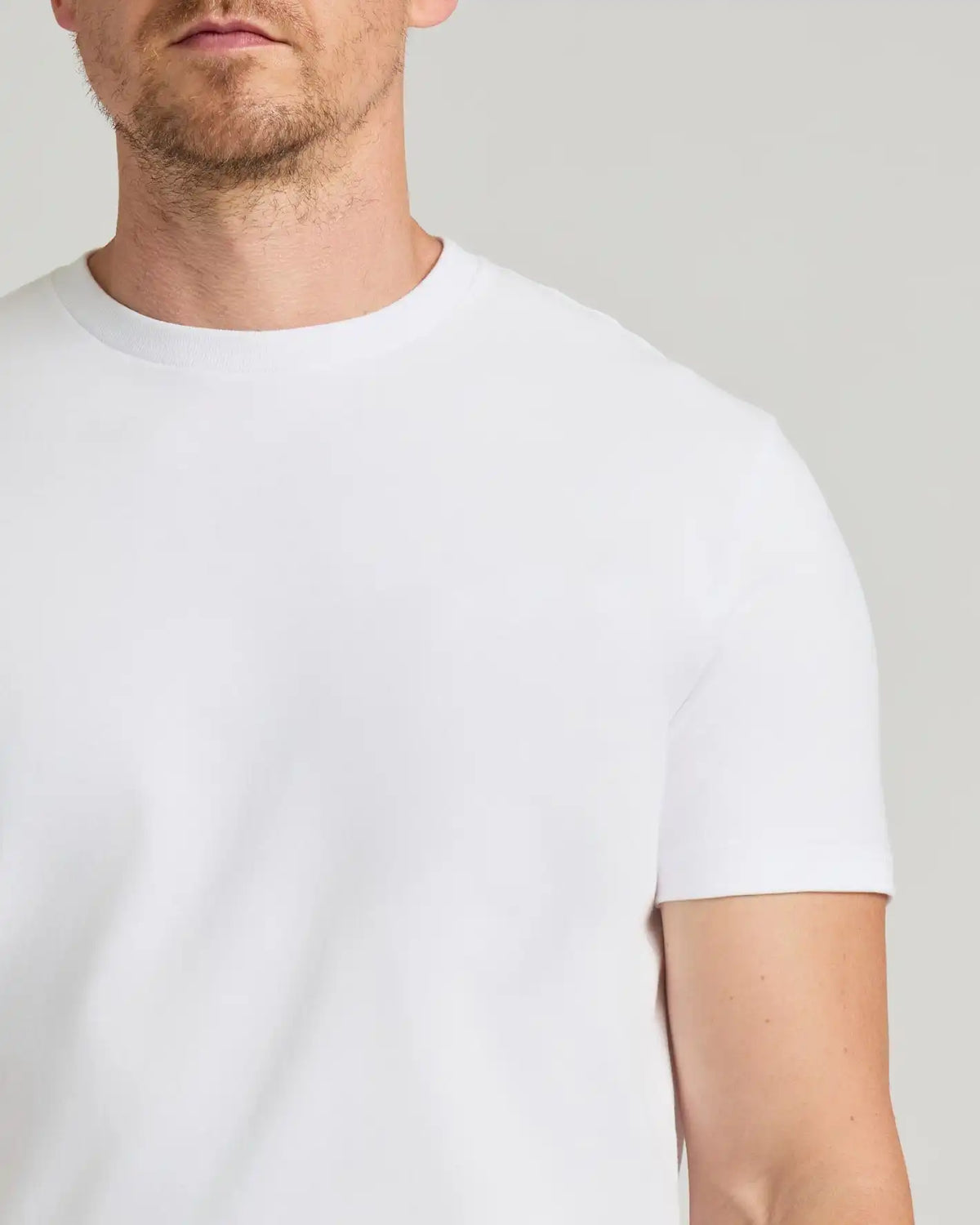 All White Tall Heavyweight Crew 3-Pack