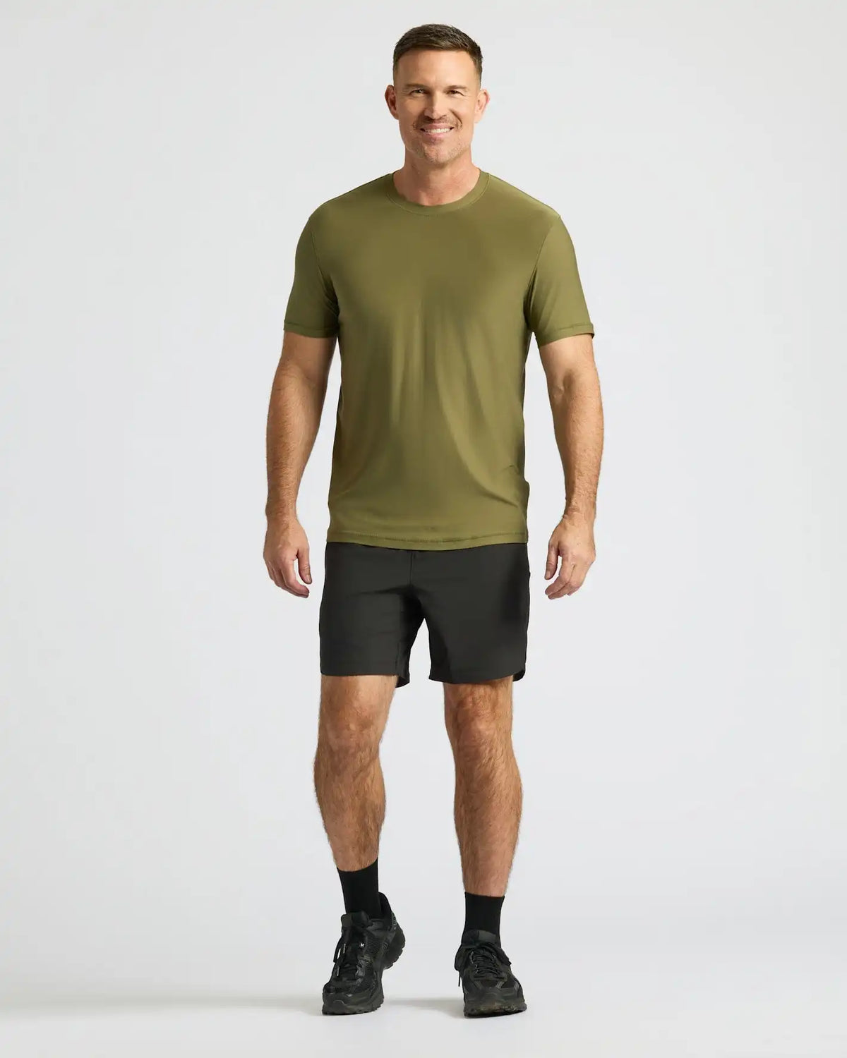 7" Black Active Training Shorts 2.0