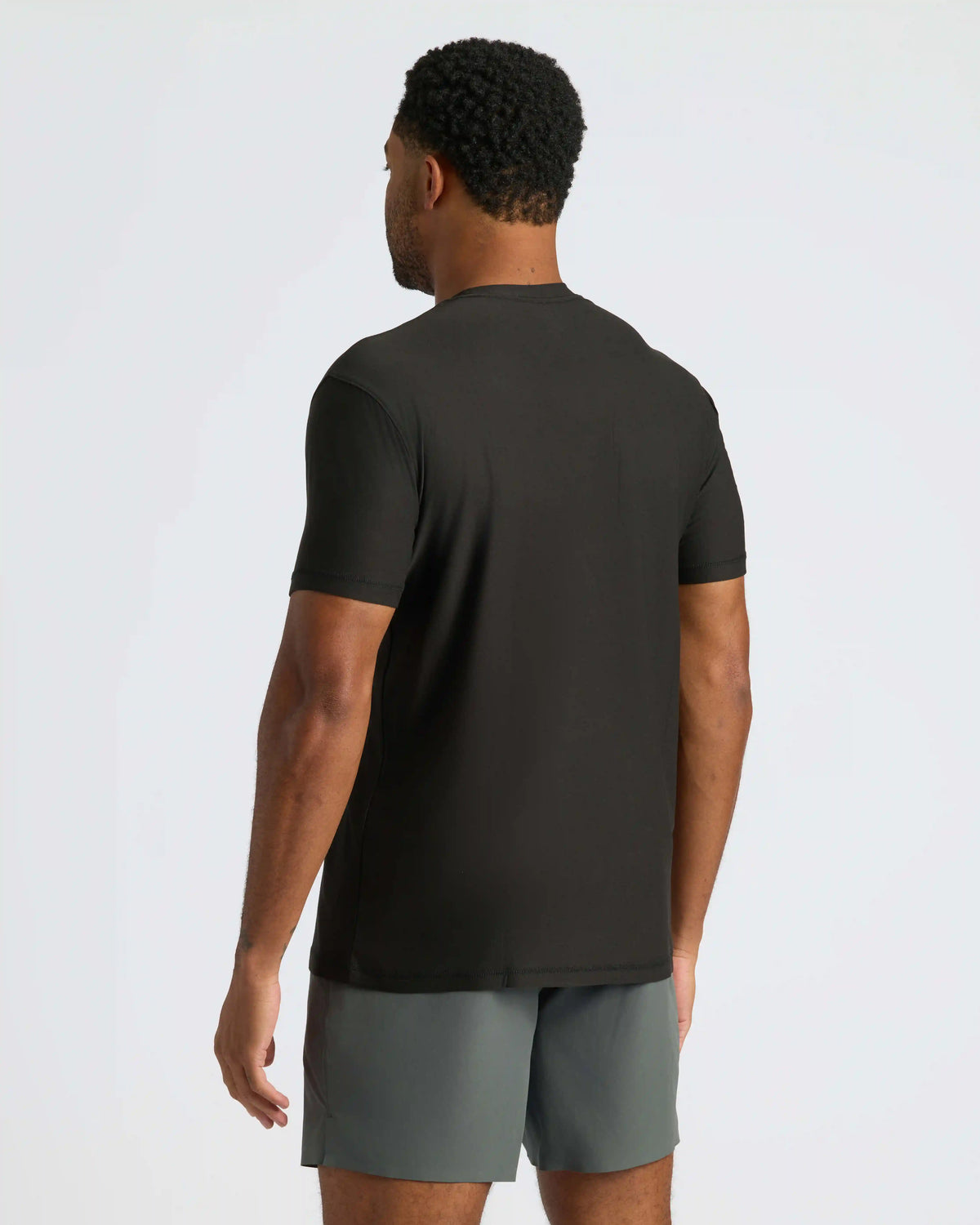 All Black Active Crew Neck 3-Pack