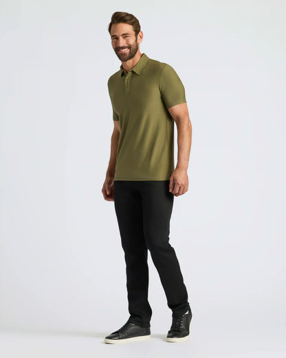 Military Green Active Polo 2.0