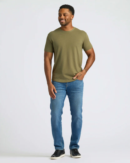 The Staple Curved Hem Classic Crew Neck 3-Pack